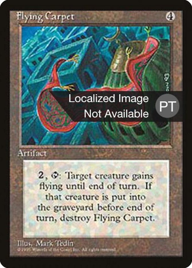 Flying Carpet [Fourth Edition (Foreign Black Border)] | Card Merchant Takapuna