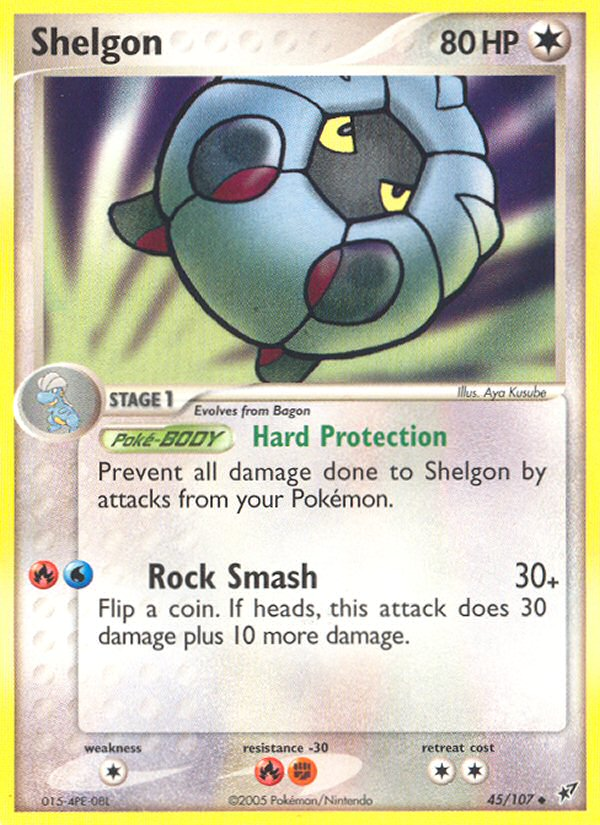 Shelgon (45/107) [EX: Deoxys] | Card Merchant Takapuna