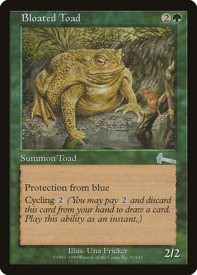 Bloated Toad [Urza's Legacy] | Card Merchant Takapuna