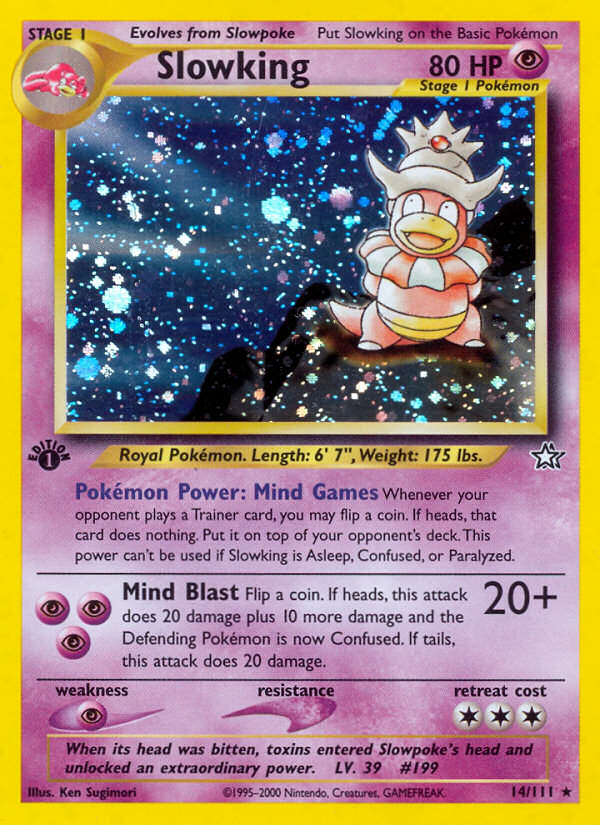 Slowking (14/111) [Neo Genesis 1st Edition] | Card Merchant Takapuna