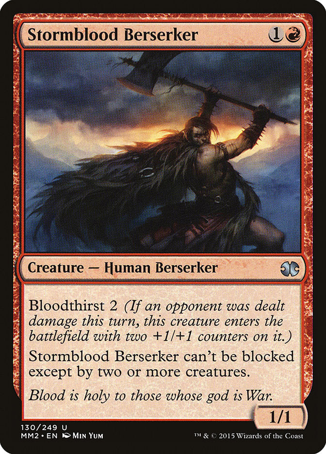 Stormblood Berserker [Modern Masters 2015] | Card Merchant Takapuna