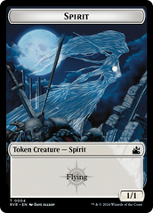 Saproling // Spirit (0004) Double-Sided Token [Ravnica Remastered Tokens] | Card Merchant Takapuna