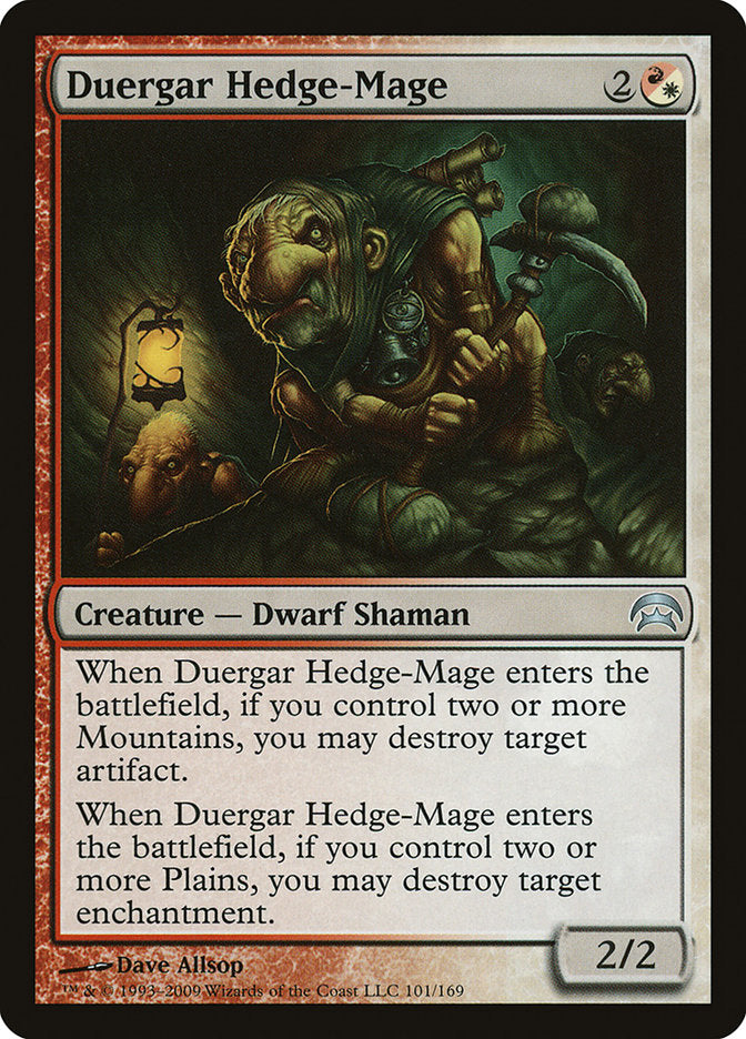 Duergar Hedge-Mage [Planechase] | Card Merchant Takapuna