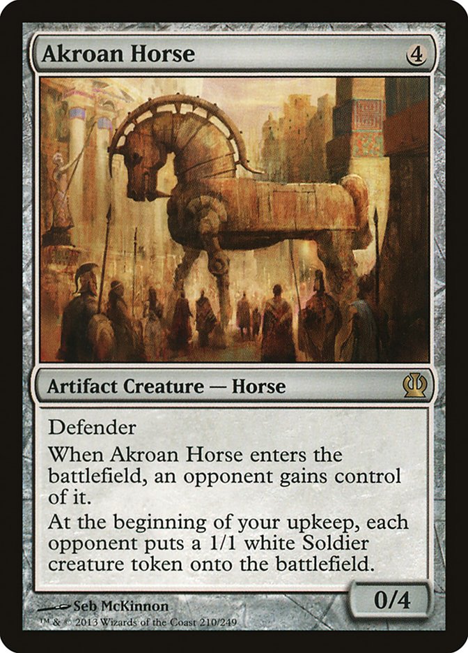 Akroan Horse [Theros] | Card Merchant Takapuna