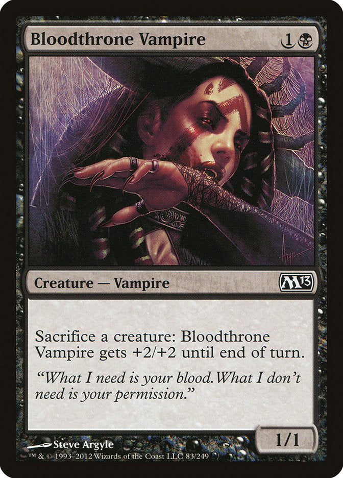 Bloodthrone Vampire [Magic 2013] | Card Merchant Takapuna