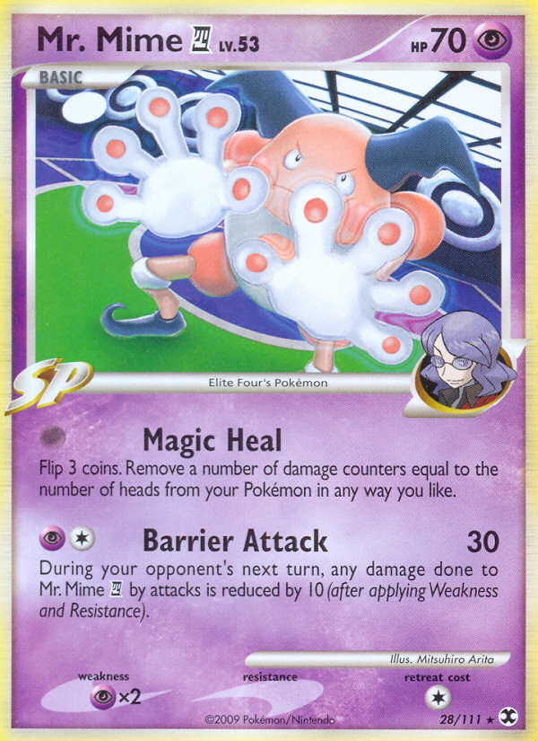 Mr. Mime (28/111) [Platinum: Rising Rivals] | Card Merchant Takapuna