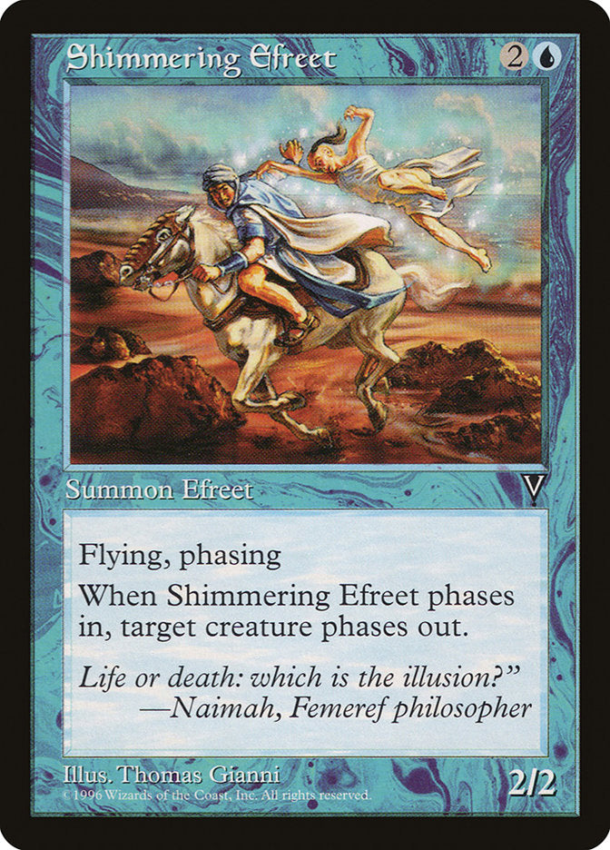 Shimmering Efreet [Visions] | Card Merchant Takapuna