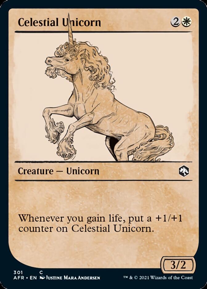 Celestial Unicorn (Showcase) [Dungeons & Dragons: Adventures in the Forgotten Realms] | Card Merchant Takapuna