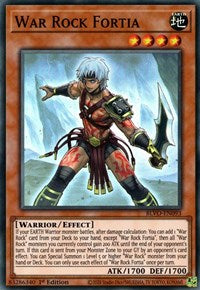 War Rock Fortia [BLVO-EN093] Super Rare | Card Merchant Takapuna