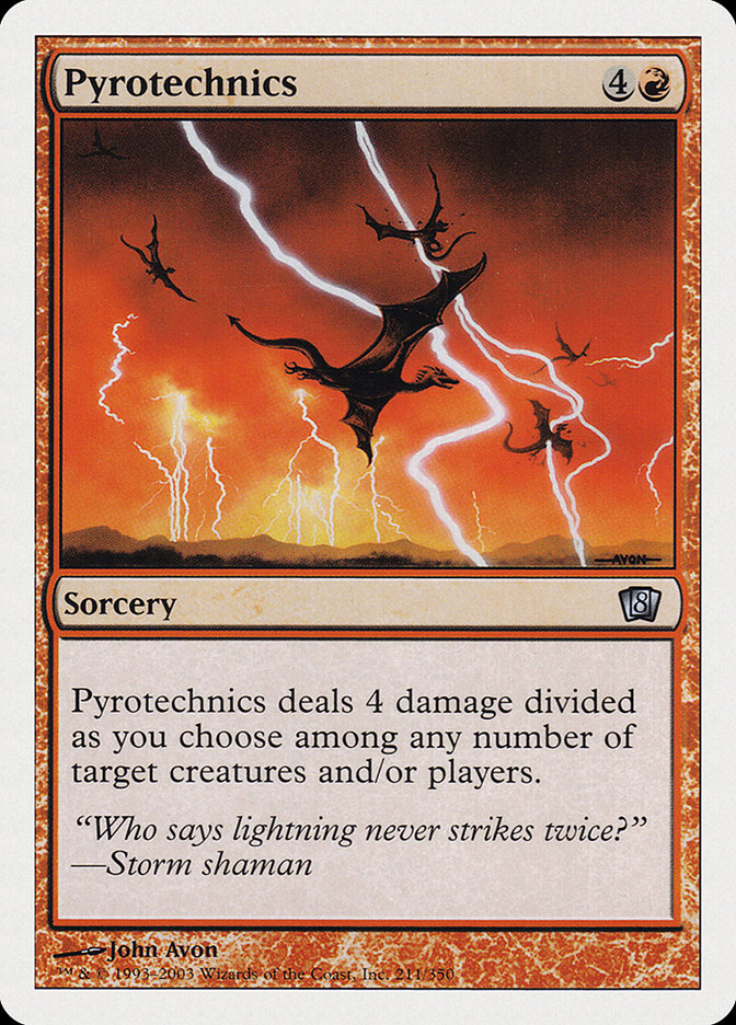 Pyrotechnics [Eighth Edition] | Card Merchant Takapuna