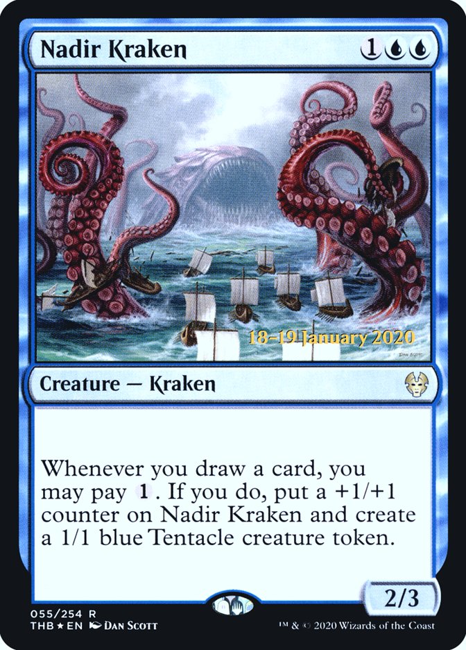 Nadir Kraken [Theros Beyond Death Prerelease Promos] | Card Merchant Takapuna