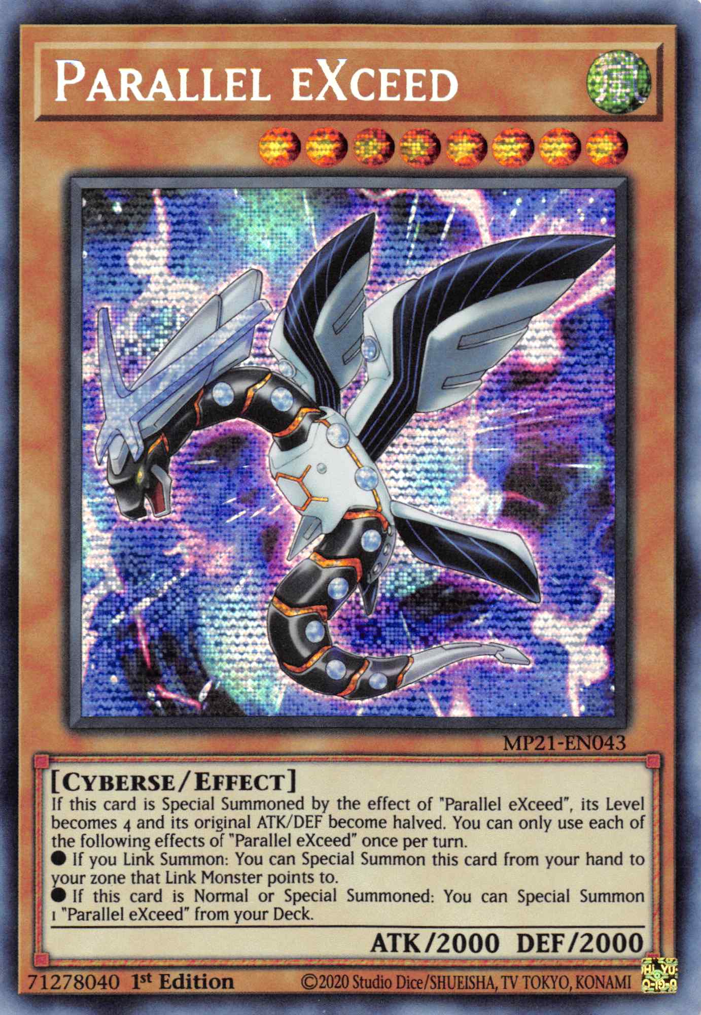 Parallel EXceed [MP21-EN043] Prismatic Secret Rare | Card Merchant Takapuna