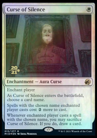 Curse of Silence [Innistrad: Midnight Hunt Prerelease Promos] | Card Merchant Takapuna