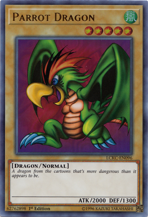 Parrot Dragon [LCKC-EN096] Ultra Rare | Card Merchant Takapuna