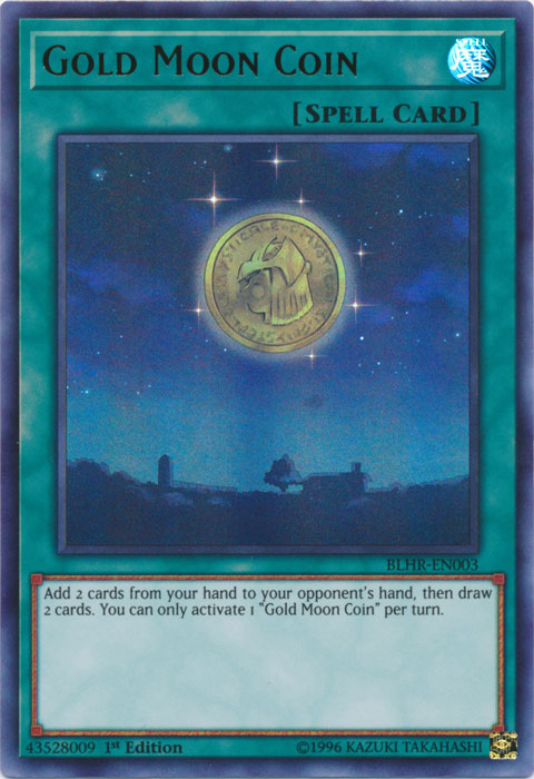 Gold Moon Coin [BLHR-EN003] Ultra Rare | Card Merchant Takapuna