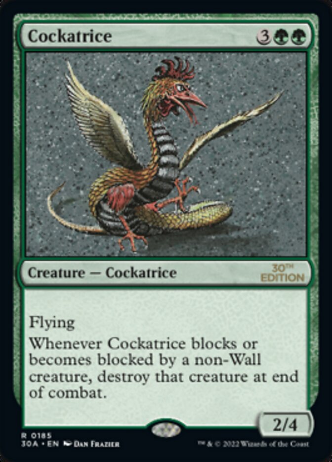 Cockatrice [30th Anniversary Edition] | Card Merchant Takapuna