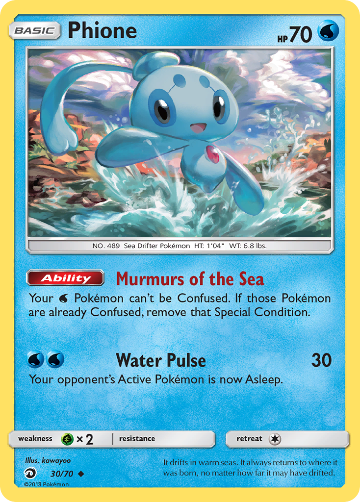 Phione (30/70) [Sun & Moon: Dragon Majesty] | Card Merchant Takapuna