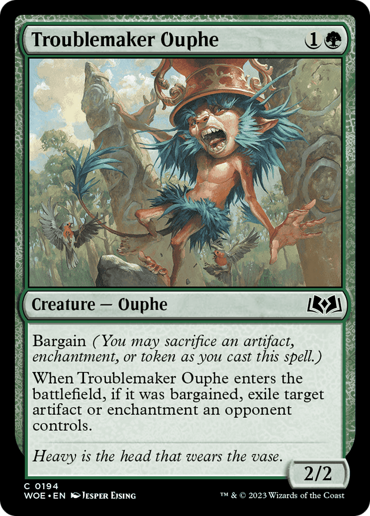 Troublemaker Ouphe [Wilds of Eldraine] | Card Merchant Takapuna