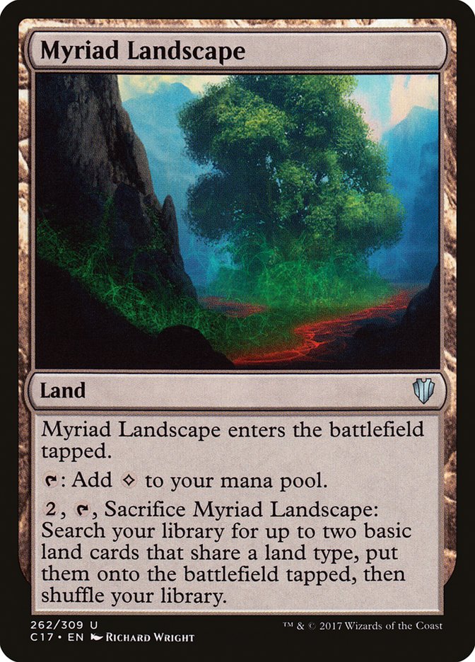 Myriad Landscape [Commander 2017] | Card Merchant Takapuna