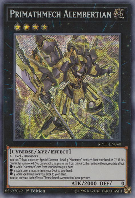 Primathmech Alembertian [MYFI-EN040] Secret Rare | Card Merchant Takapuna