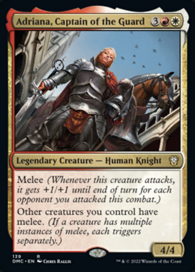 Adriana, Captain of the Guard [Dominaria United Commander] | Card Merchant Takapuna