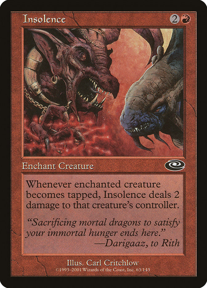 Insolence [Planeshift] | Card Merchant Takapuna