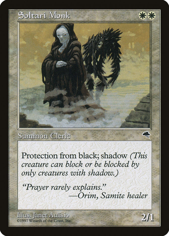 Soltari Monk [Tempest] | Card Merchant Takapuna