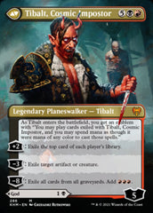 Valki, God of Lies // Tibalt, Cosmic Impostor (Borderless) [Kaldheim] | Card Merchant Takapuna