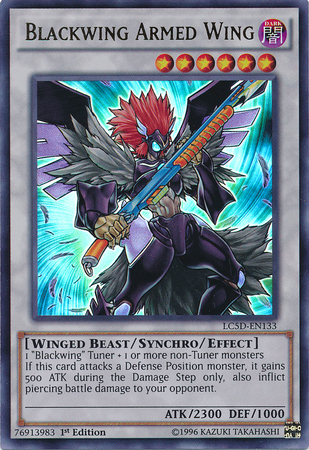 Blackwing Armed Wing [LC5D-EN133] Ultra Rare | Card Merchant Takapuna