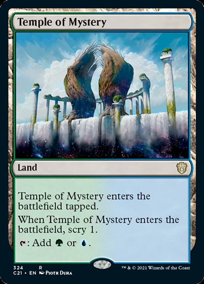 Temple of Mystery [Commander 2021] | Card Merchant Takapuna