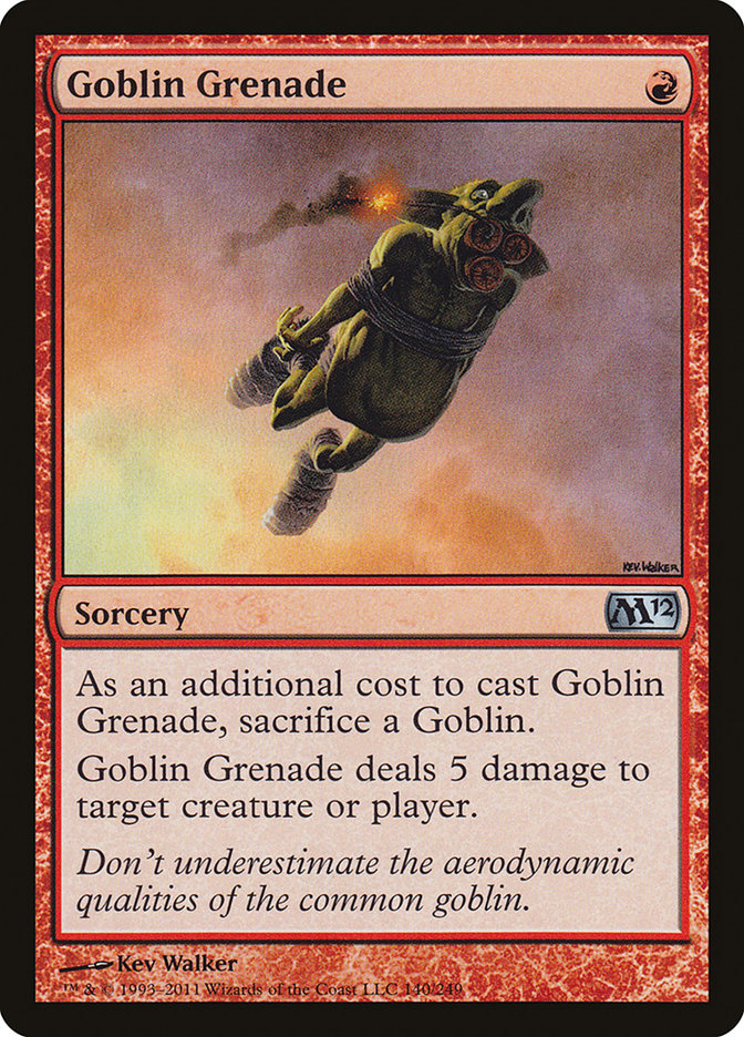 Goblin Grenade [Magic 2012] | Card Merchant Takapuna