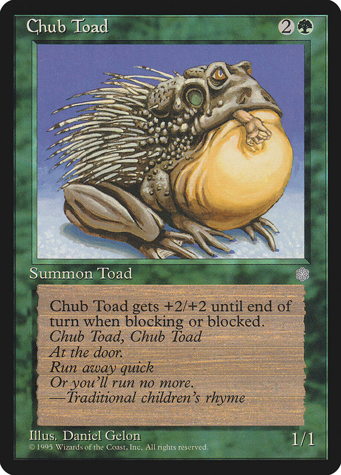 Chub Toad [Ice Age] | Card Merchant Takapuna