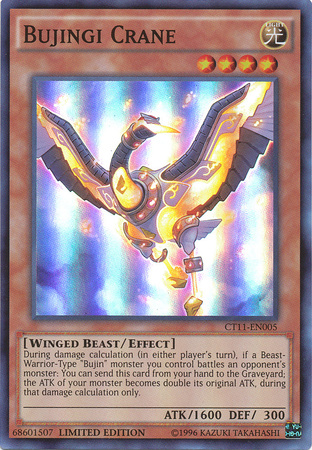 Bujingi Crane [CT11-EN005] Super Rare | Card Merchant Takapuna