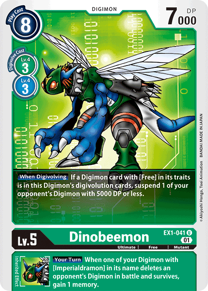 Dinobeemon [EX1-041] [Classic Collection] | Card Merchant Takapuna