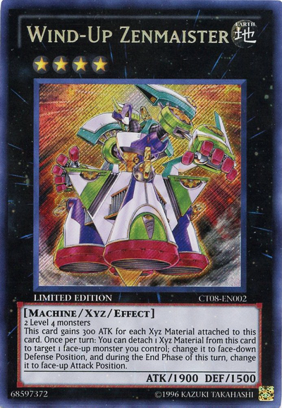 Wind-Up Zenmaister [CT08-EN002] Secret Rare | Card Merchant Takapuna