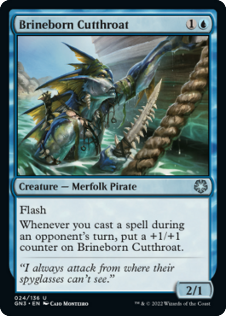 Brineborn Cutthroat [Game Night: Free-for-All] | Card Merchant Takapuna