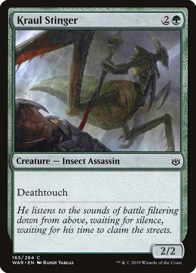 Kraul Stinger [War of the Spark] | Card Merchant Takapuna