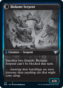 Biolume Egg // Biolume Serpent [Innistrad: Double Feature] | Card Merchant Takapuna