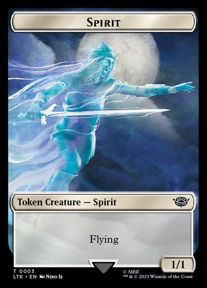 Spirit Token [The Lord of the Rings: Tales of Middle-Earth Tokens] | Card Merchant Takapuna