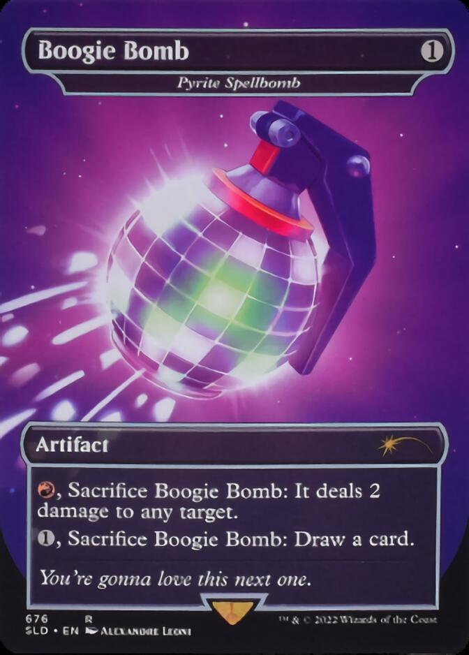 Pyrite Spellbomb - Boogie Bomb (Borderless) [Secret Lair Drop Promos] | Card Merchant Takapuna