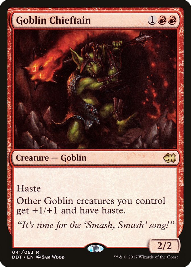 Goblin Chieftain [Duel Decks: Merfolk vs. Goblins] | Card Merchant Takapuna