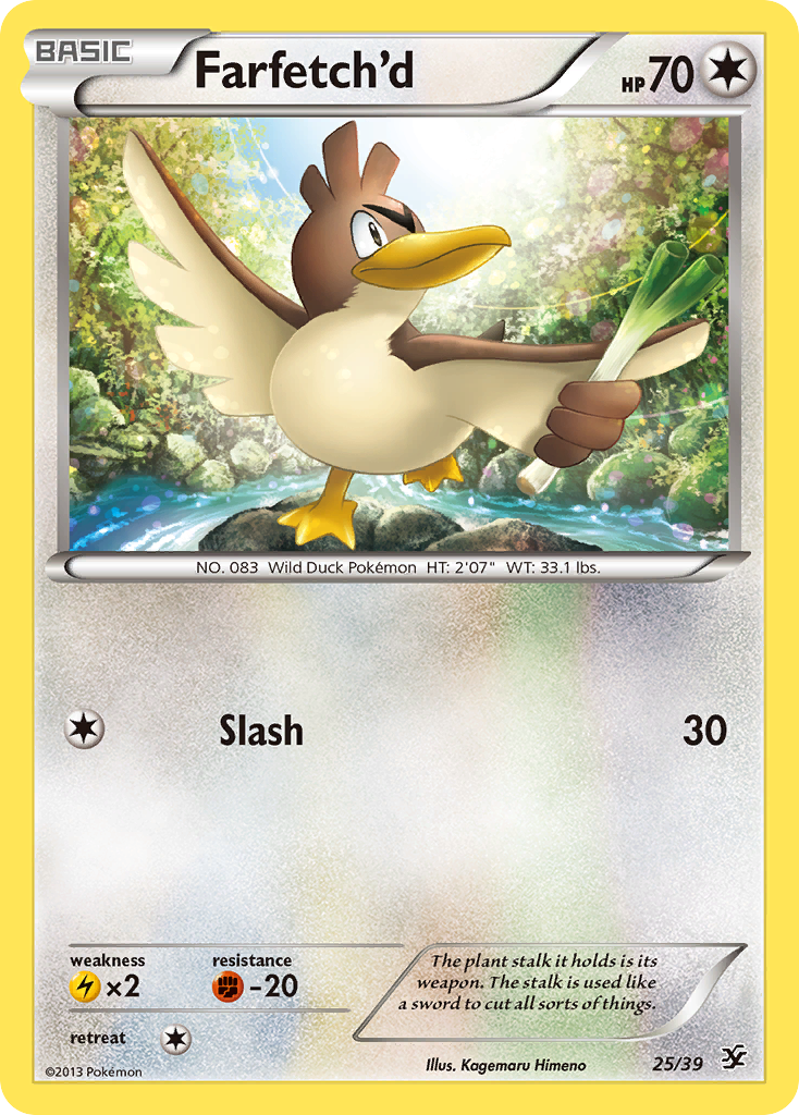 Farfetch'd (25/39) [XY: Kalos Starter Set] | Card Merchant Takapuna