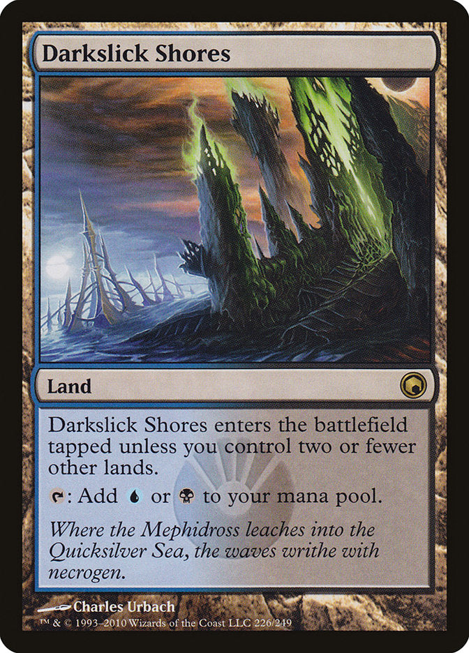 Darkslick Shores [Scars of Mirrodin] | Card Merchant Takapuna