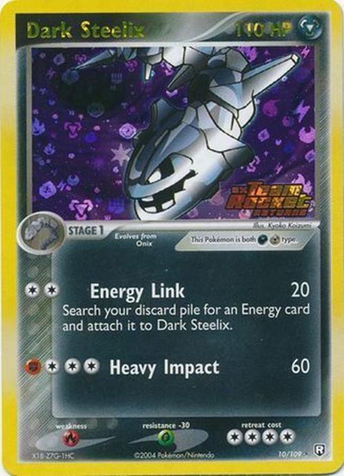 Dark Steelix (10/109) (Stamped) [EX: Team Rocket Returns] | Card Merchant Takapuna