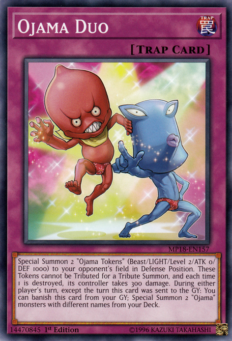 Ojama Duo [MP18-EN157] Common | Card Merchant Takapuna