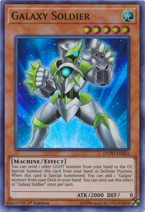 Galaxy Soldier [DUPO-EN062] Ultra Rare | Card Merchant Takapuna