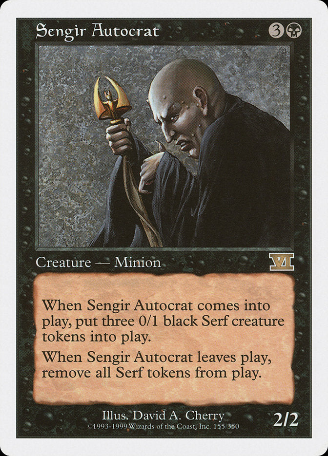 Sengir Autocrat [Classic Sixth Edition] | Card Merchant Takapuna