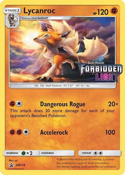 Lycanroc (SM118) (Prerelease Promo) [Sun & Moon: Black Star Promos] | Card Merchant Takapuna