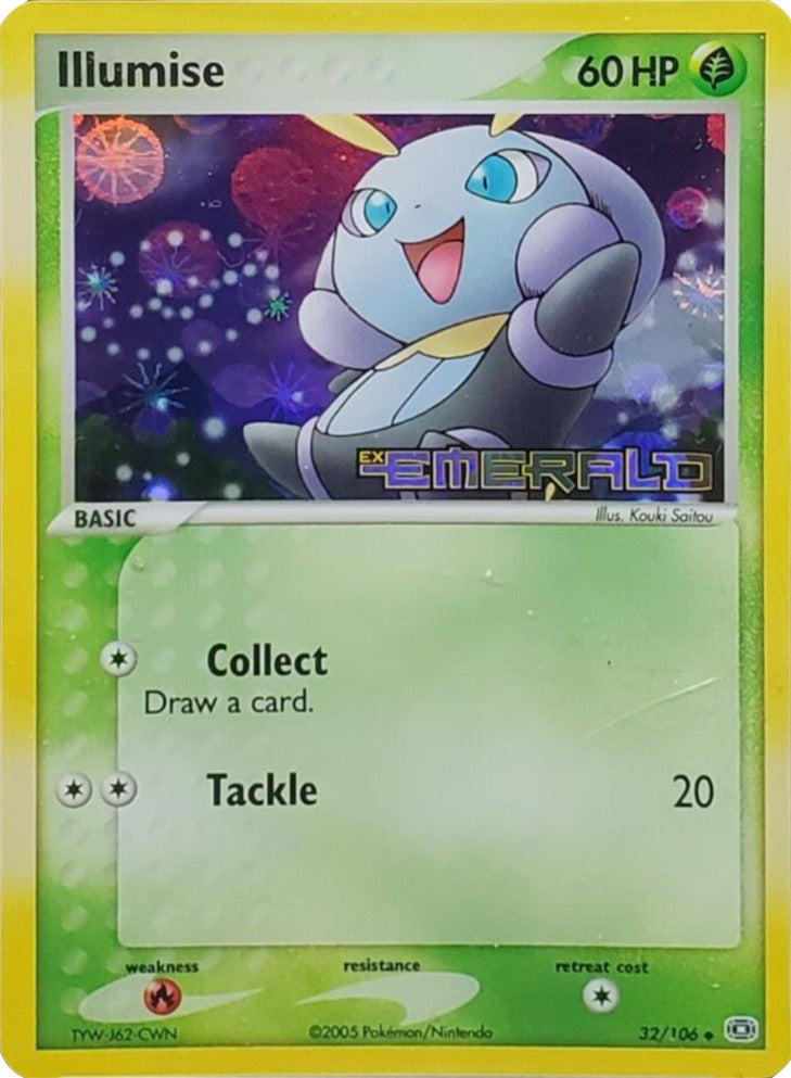 Illumise (32/106) (Stamped) [EX: Emerald] | Card Merchant Takapuna