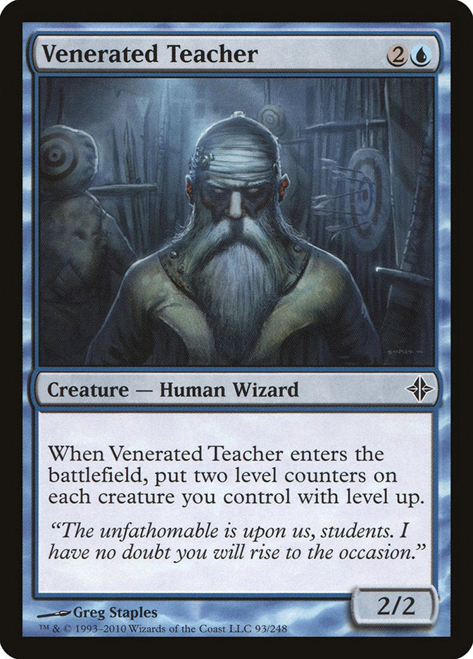 Venerated Teacher [Rise of the Eldrazi] | Card Merchant Takapuna